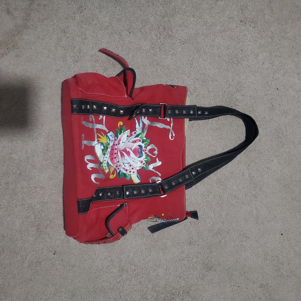 Ed hardy purse , super clean never used